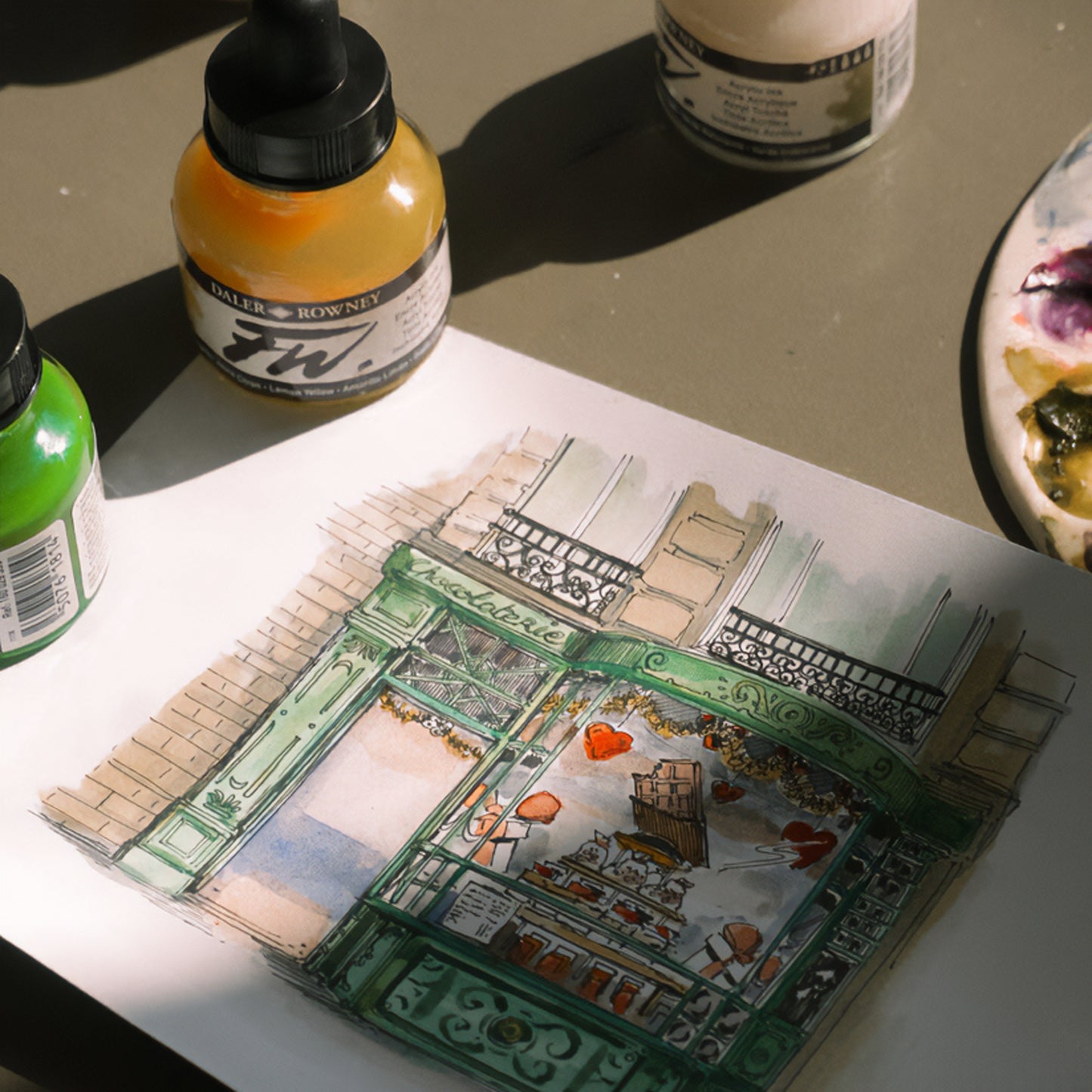 FW Artists Ink - Sample Illustration