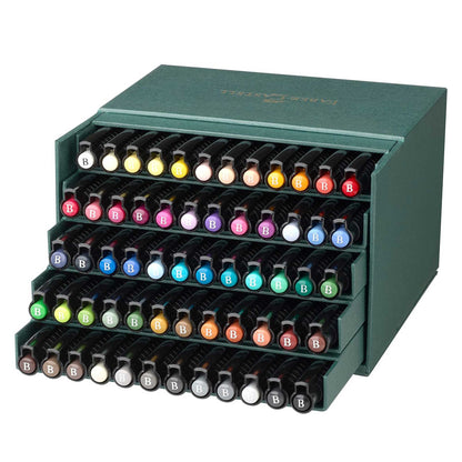 Faber-Castell Pitt Artists Brush Pens - Set of 60 Assorted Colours