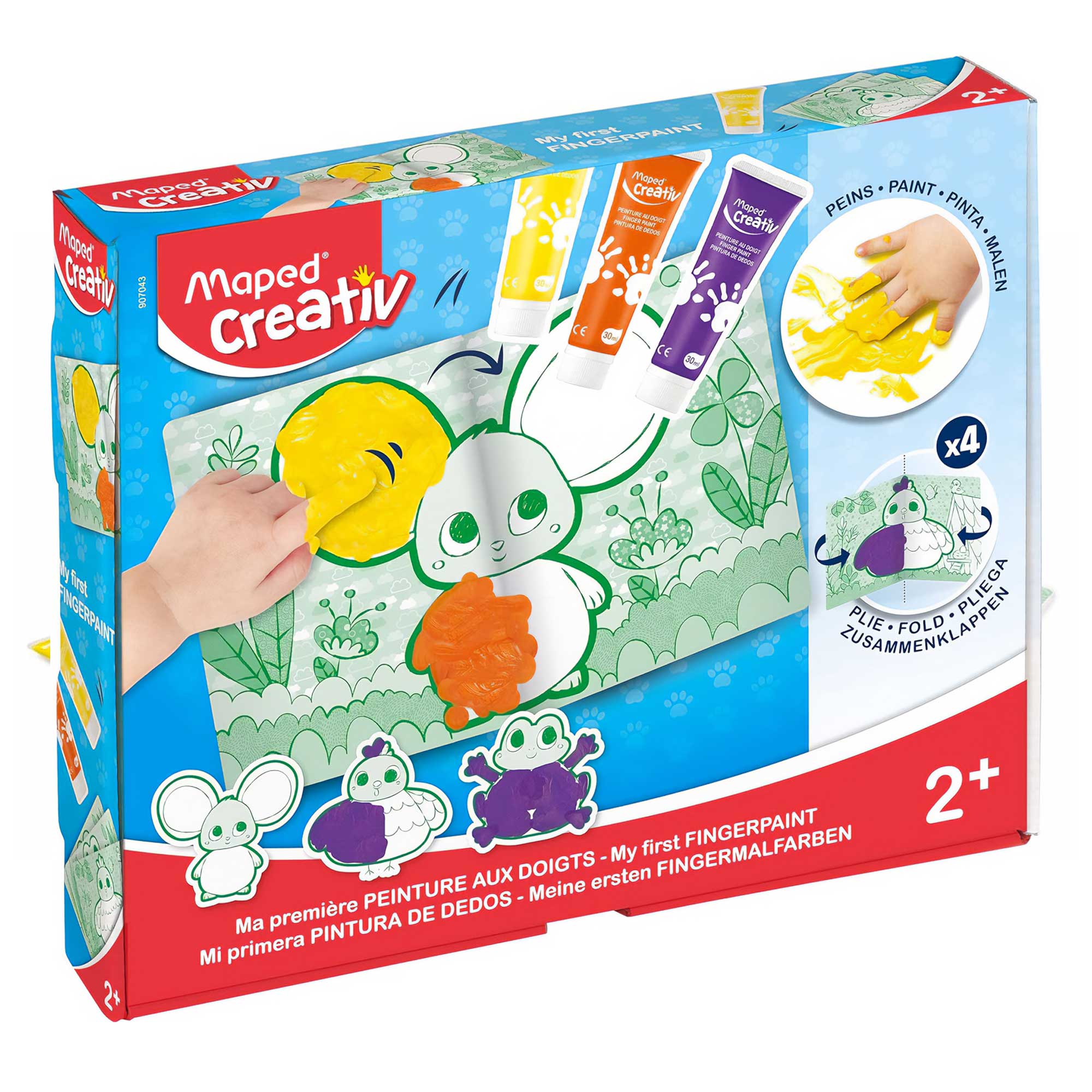 Maped Creativ Early Age My First Finger Paints Kit