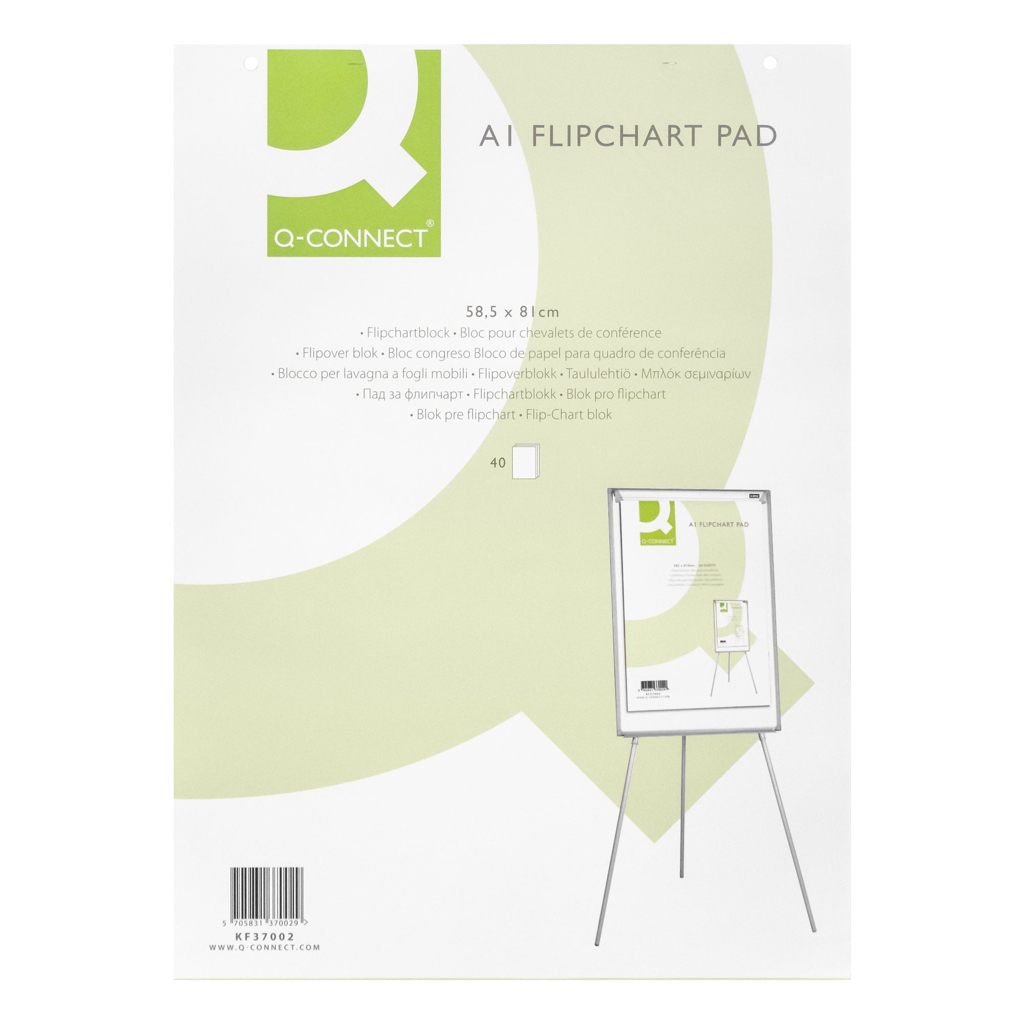 Office Meeting Flipchart Pad - 20 Sheets - A1 - Pack of 5