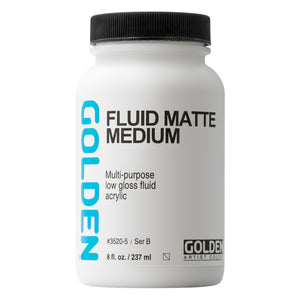 GOLDEN Fluid Matte Medium - 237ml