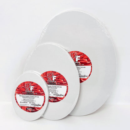 Fredrix Oval Stretched Canvas - All Sizes