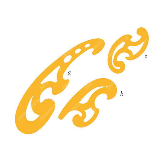 ARTdiscount French Curves - Set of 3