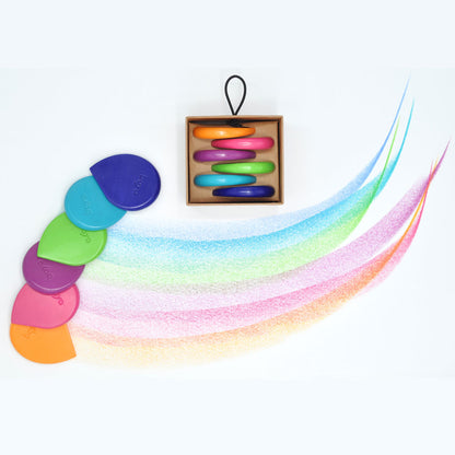 Boya Crayons : Wax Crayons : Set of 6 : Mediteraneo