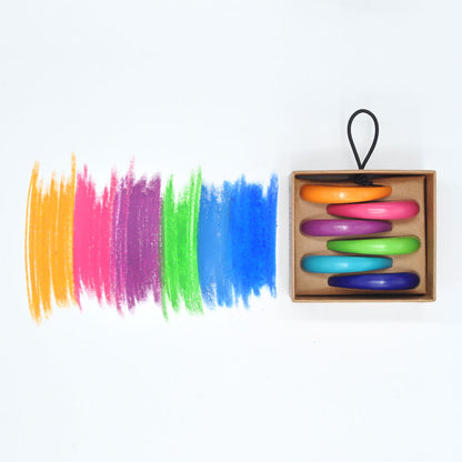 Boya Crayons : Wax Crayons : Set of 6 : Mediteraneo