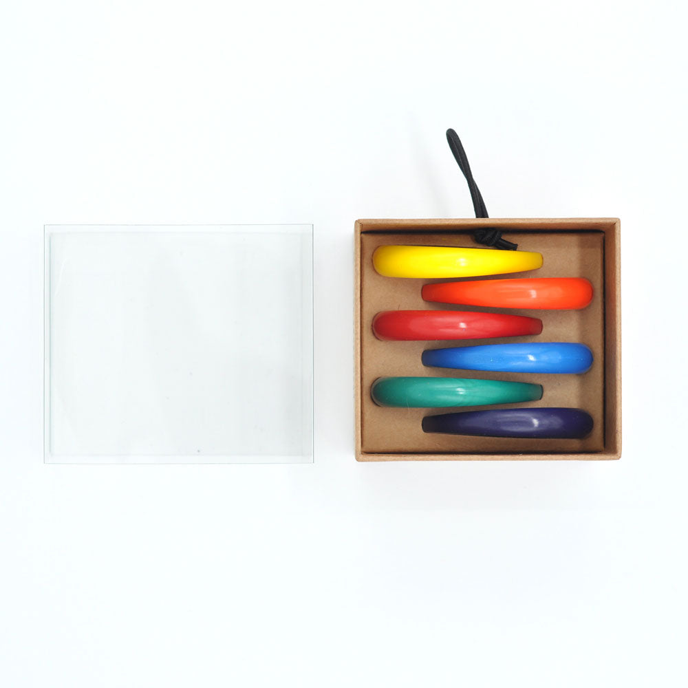 Boya Crayons : Wax Crayons : Set of 6 : Rainbow