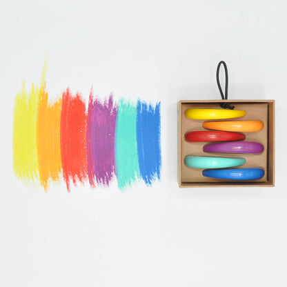 Boya Crayons : Wax Crayons : Set of 6 : Summer