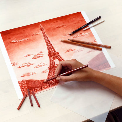 Conte a Paris : Carres : Studio Set : Drawing Pencils & Crayons : Assorted : Set of 18