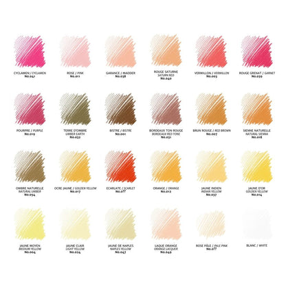 Conte a Paris : Carres : Colour Crayon : Set of 48