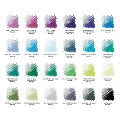 Conte a Paris : Carres : Colour Crayon : Set of 48