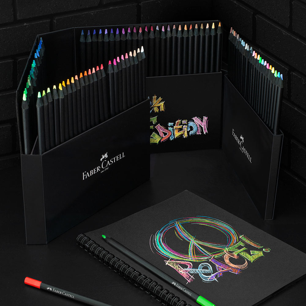 Faber-Castell : Black Edition : Coloured Pencils : Set of 100