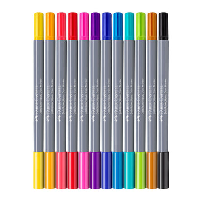 Faber-Castell : Goldfaber : Aqua Dual Marker : Set of 12