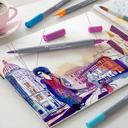 Faber-Castell : Goldfaber : Aqua Dual Marker : Set of 12