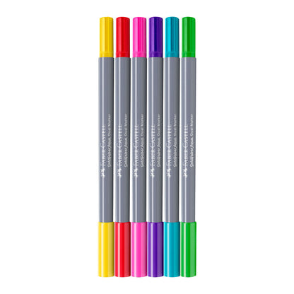 Faber-Castell : Goldfaber : Aqua Dual Marker : Candy Shop : Set Of 6