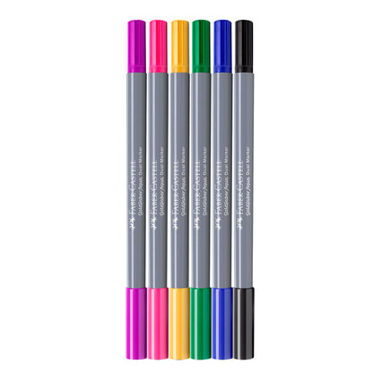Faber-Castell : Goldfaber : Aqua Dual Marker : Graffiti : Set Of 6