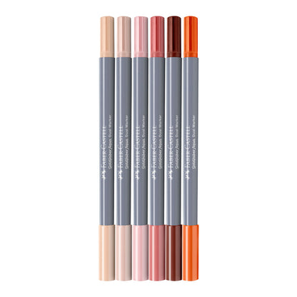 Faber-Castell : Goldfaber : Aqua Dual Marker : Portrait : Set Of 6