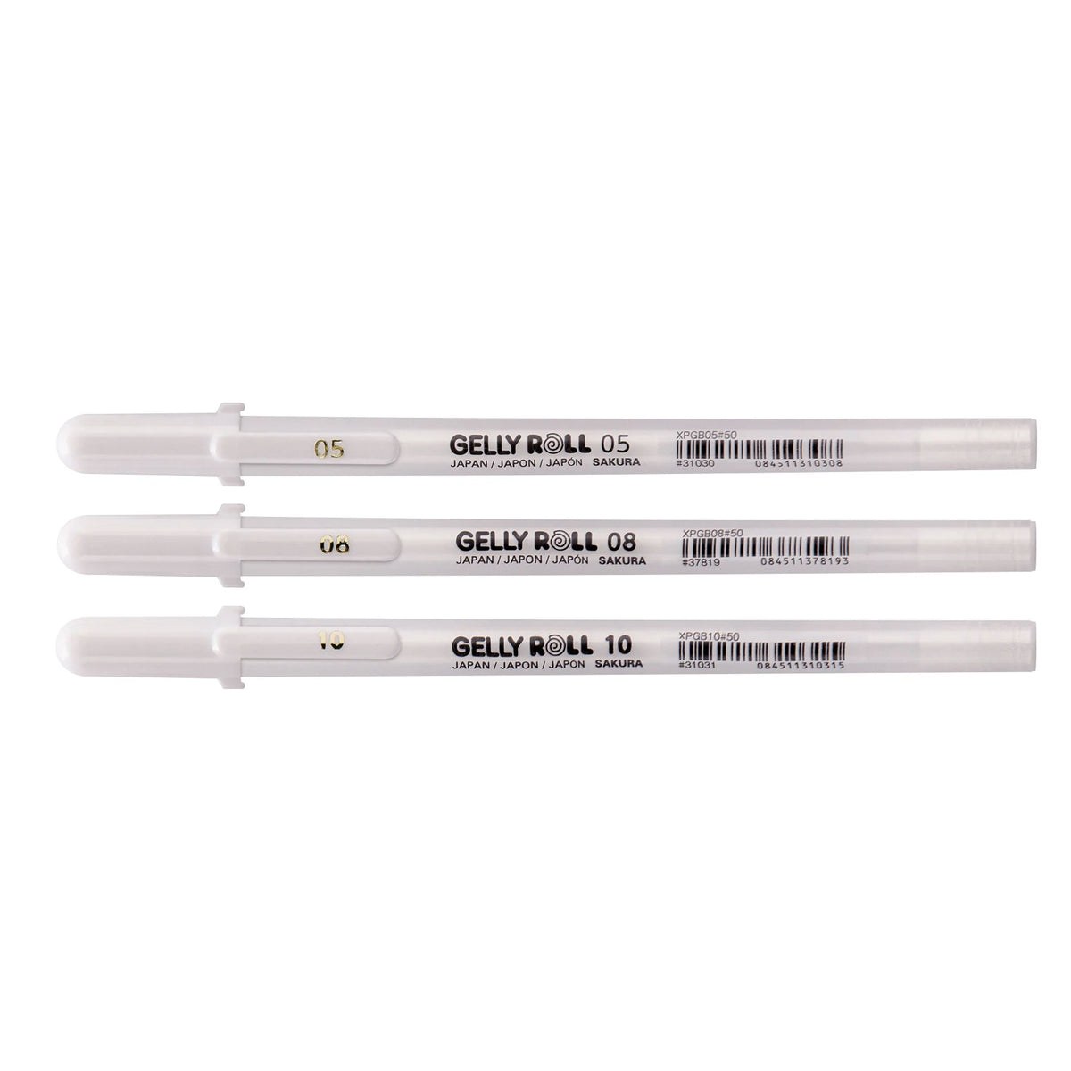 Sakura : Gelly Roll : White Gel Pen : Set of 3