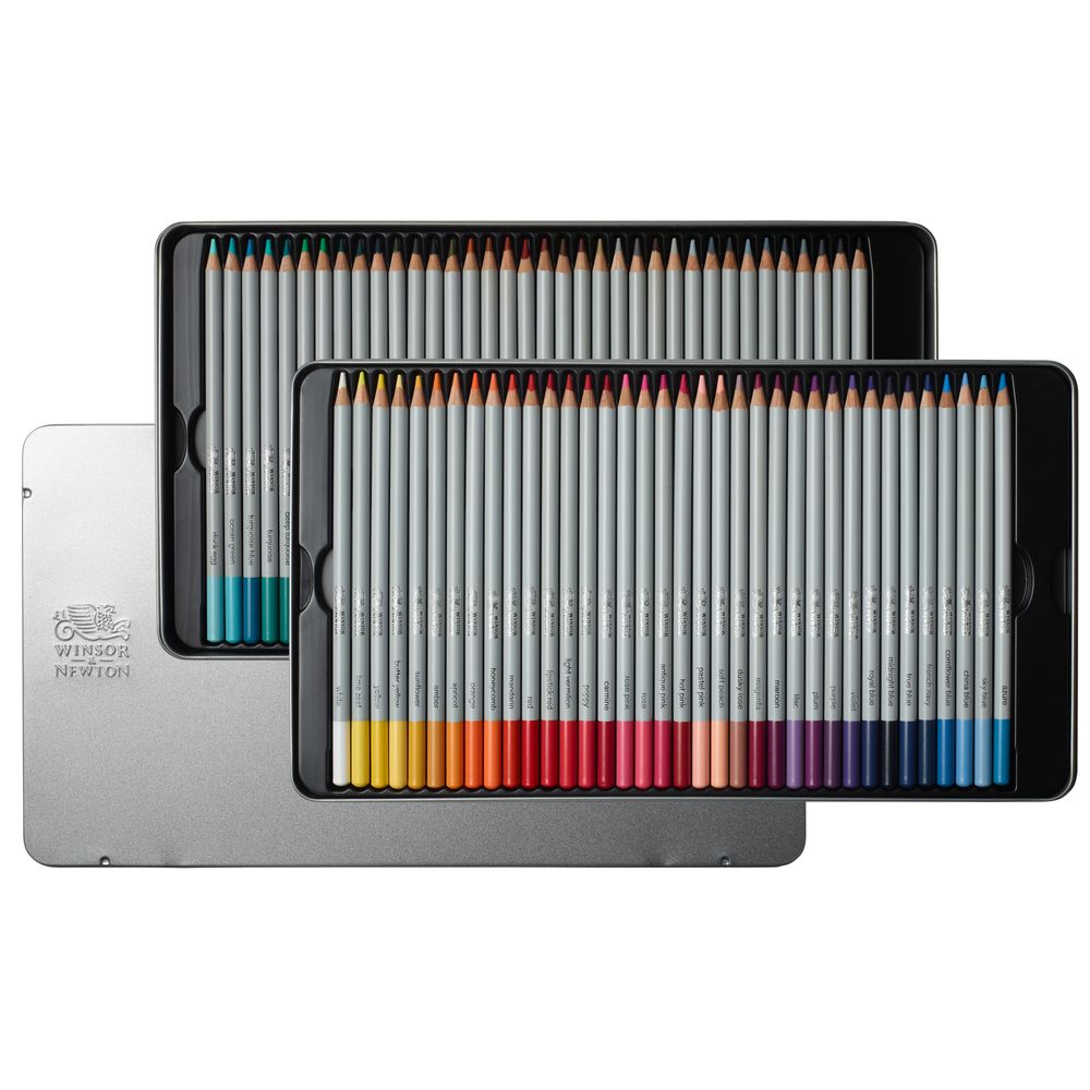 Winsor & Newton : Studio Collection : Colour Pencil : Tin of 72
