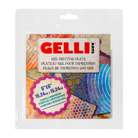 Gelli Arts Gel Printing Plates - 6" x 6"