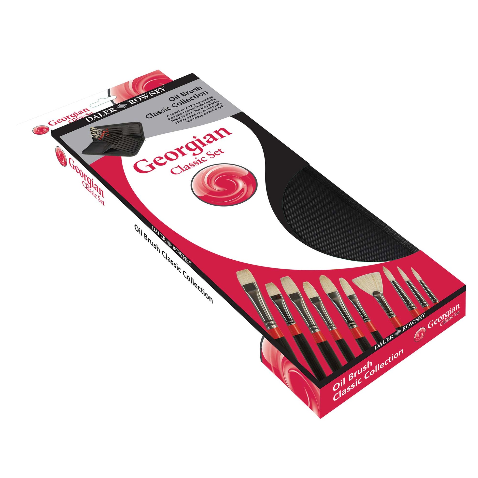 Daler-Rowney Georgian Oil Brush Classic Collection in box