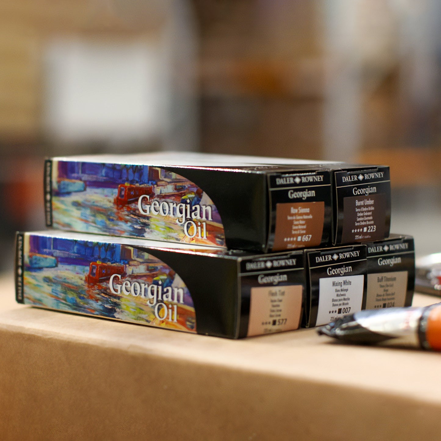 Georgian Oil Colour Tubes - 225ml - Mood Image