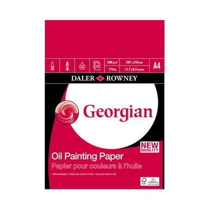 Daler-Rowney Georgian Oil Painting Pad - A4