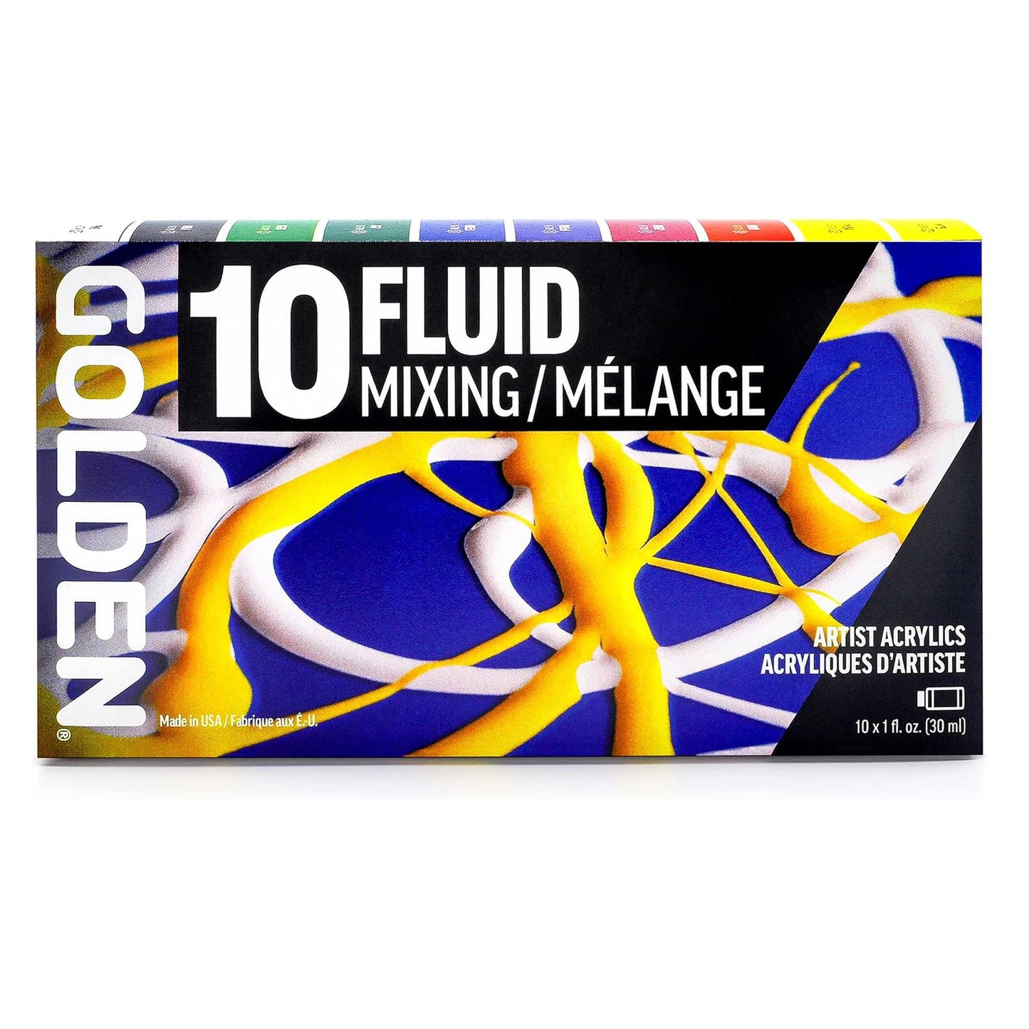 GOLDEN Fluid Acrylic Mixing Set Box