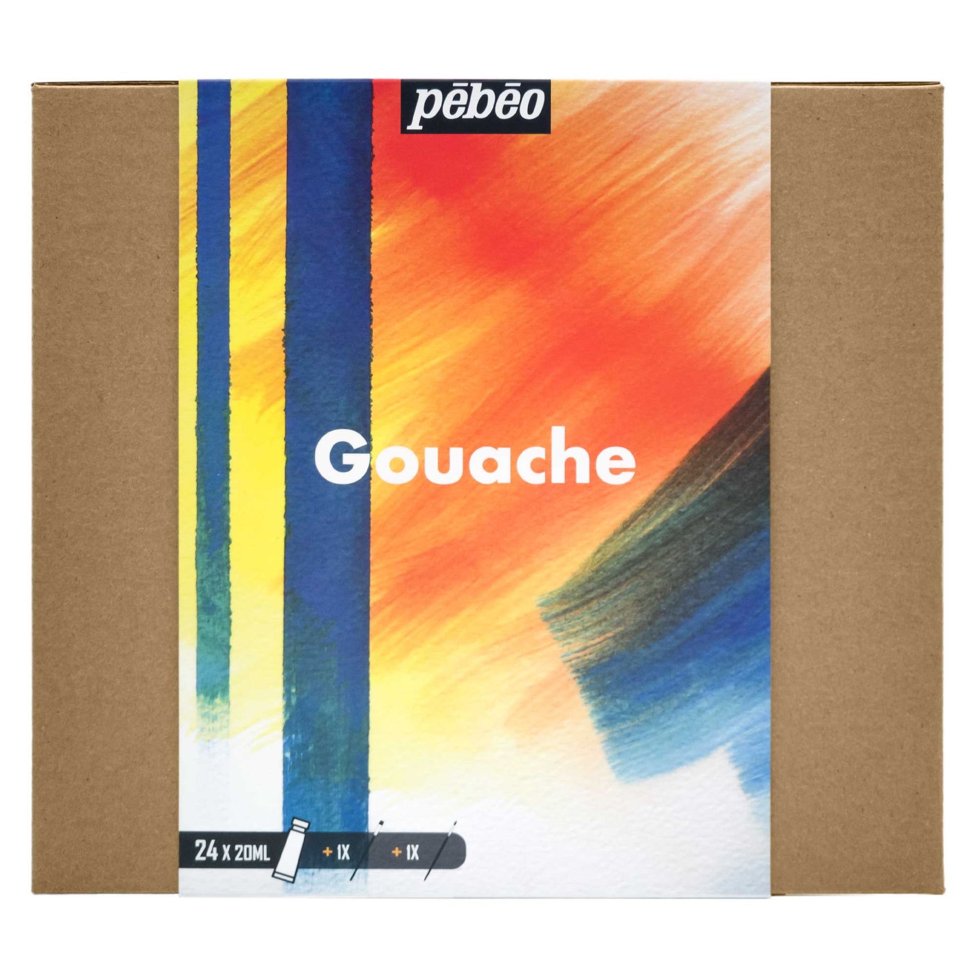 Pebeo Studio XL Gouache Set - 24 x 20ml Box