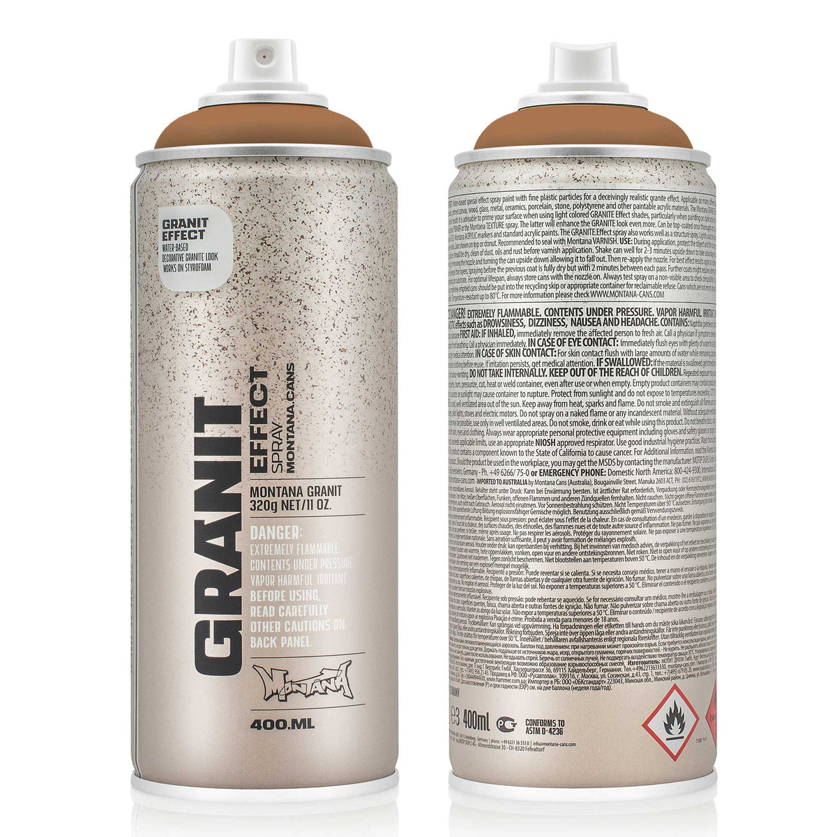 Montana Spray Cans - GRANIT EFFECT - 400ml