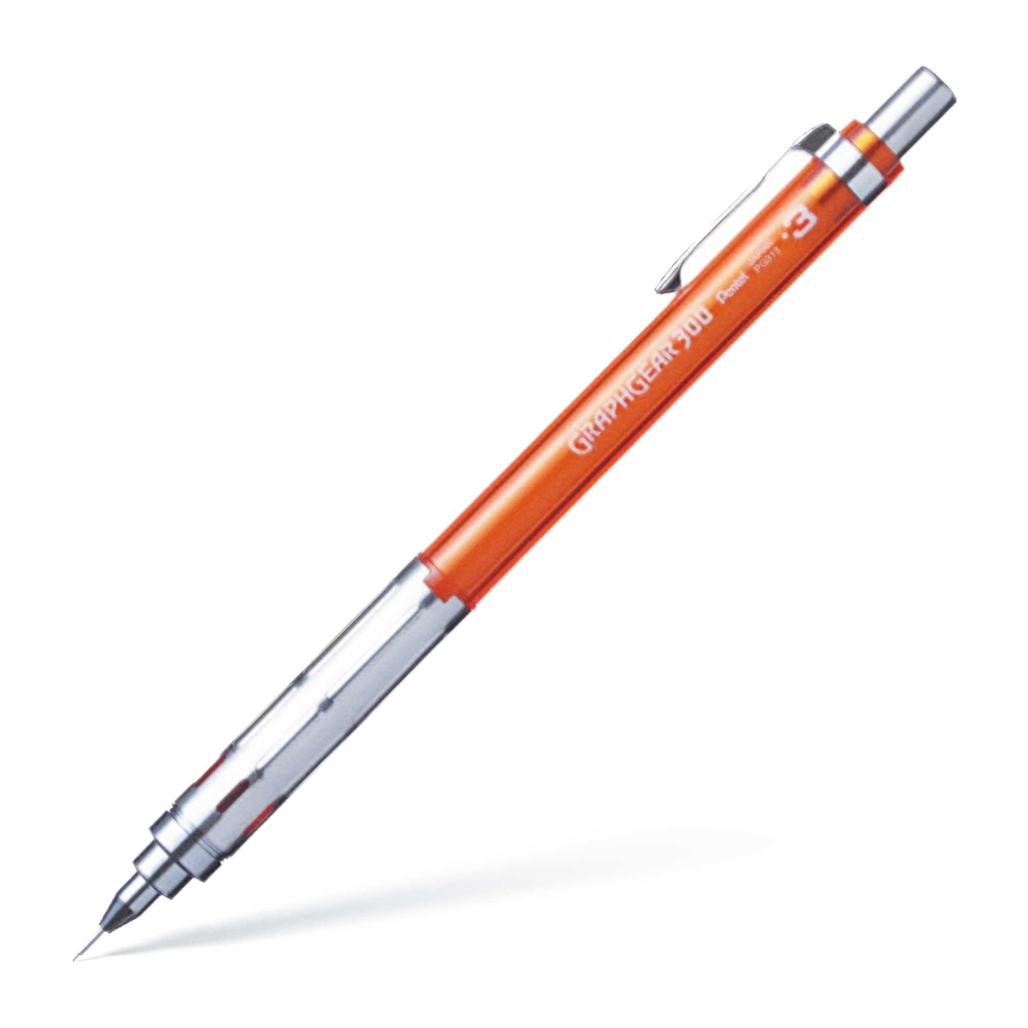 Pentel GraphGear 300 Automatic Pencils - 0.3mm