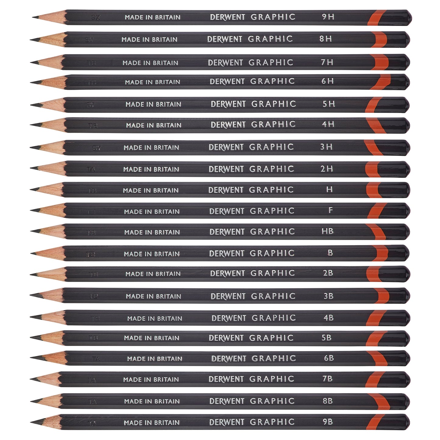 Derwent Individual Graphic Pencils Range