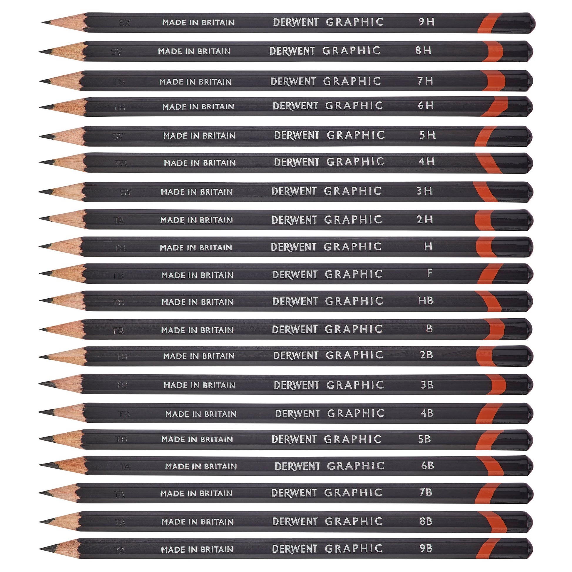 Derwent Individual Graphic Pencils Range