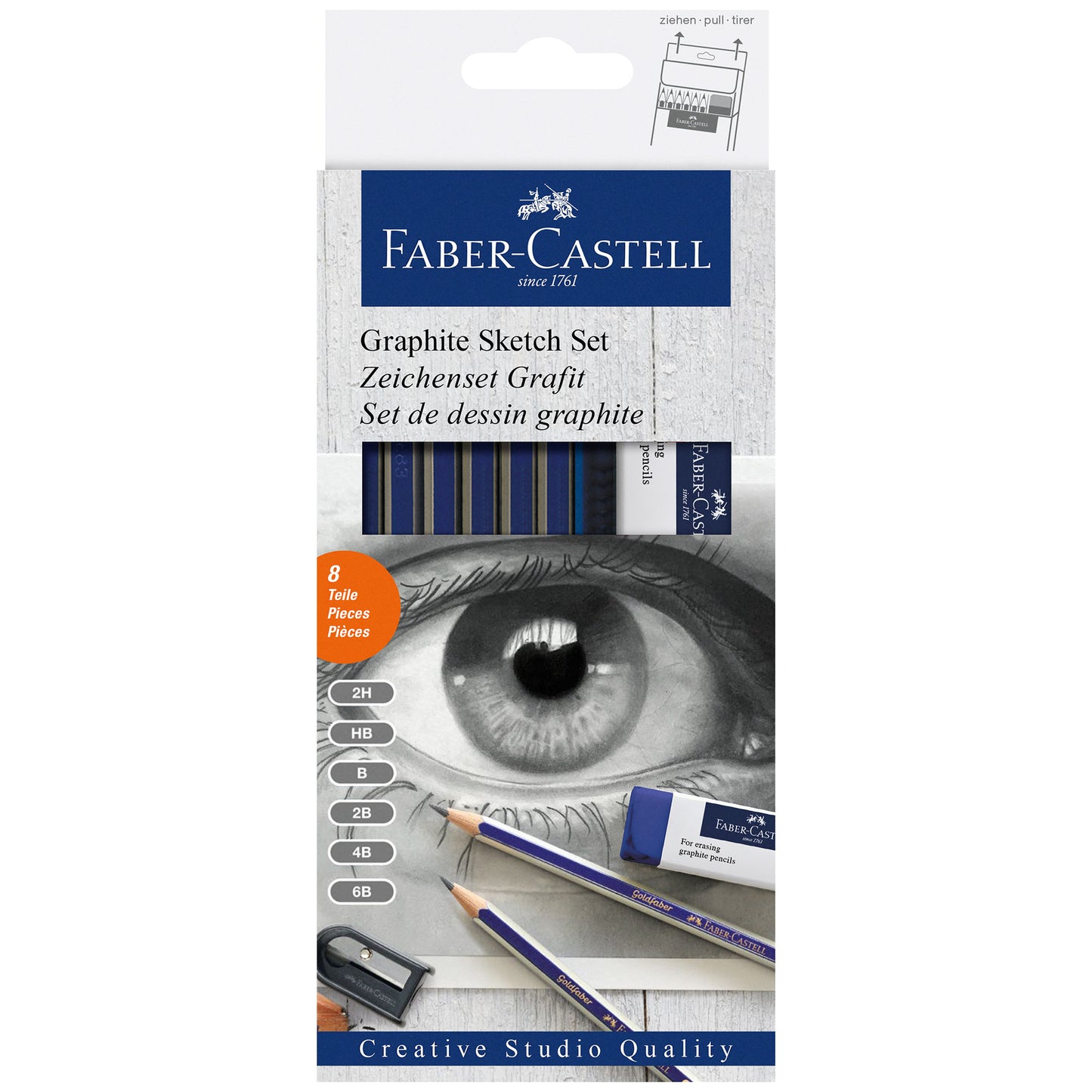 Faber-Castell Graphite Sketch Set - Goldfaber - Box
