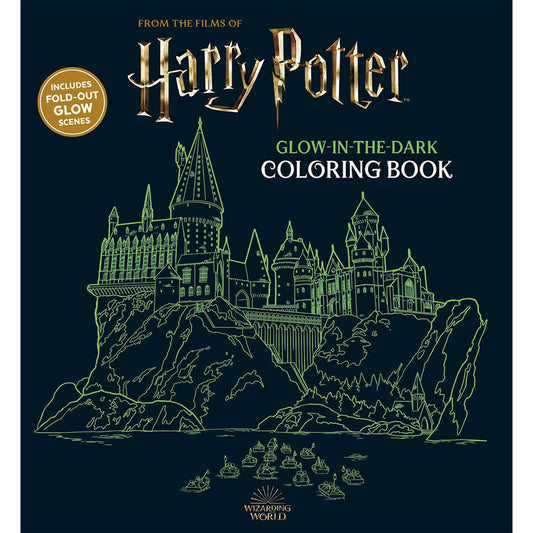 Harry Potter Glow in the Dark Colouring Book