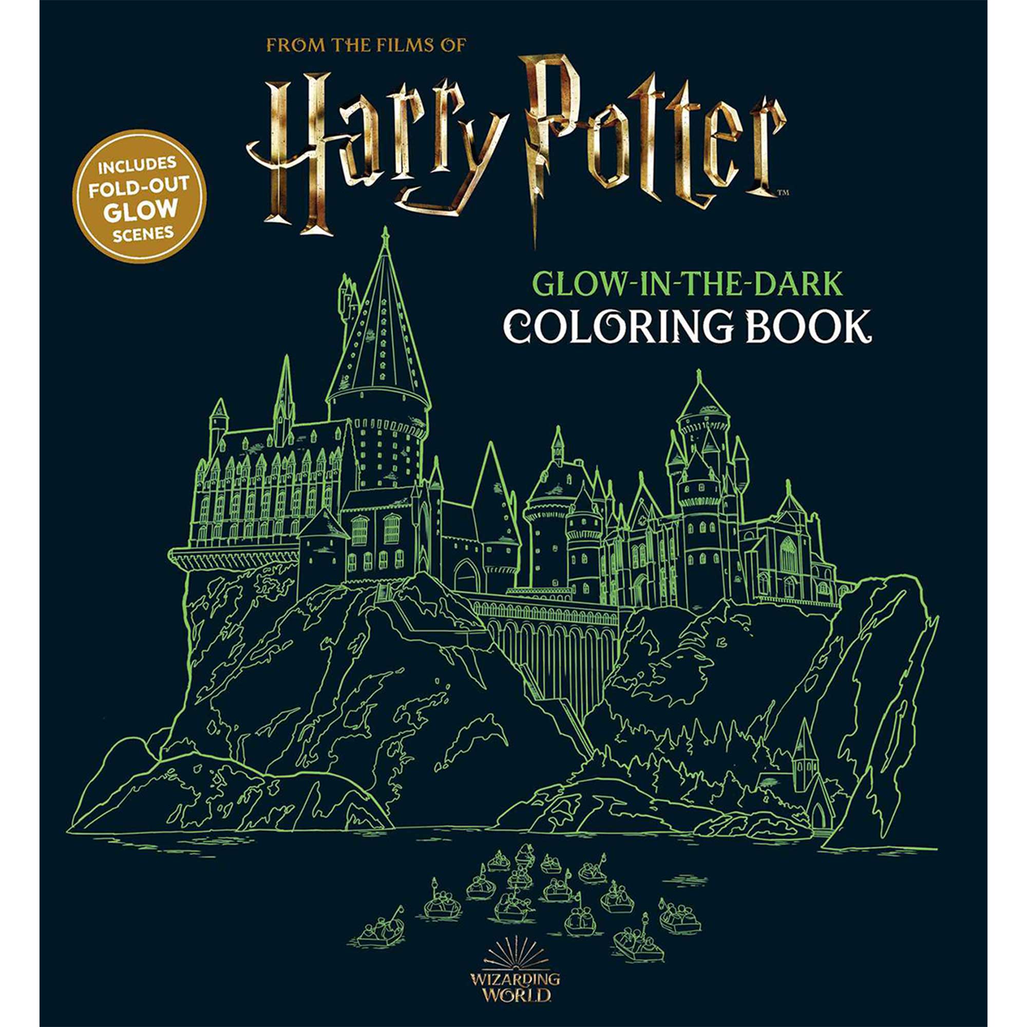 Harry Potter Glow-in-the-Dark Colouring Book