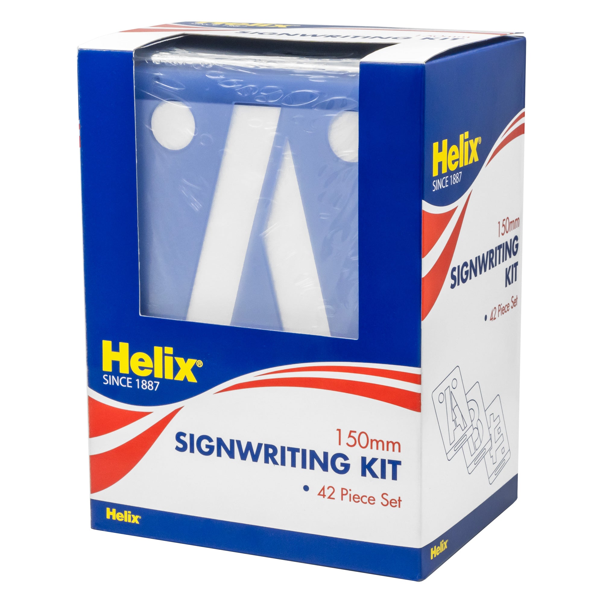 Helix Signwriting Kit - 150mm - 42 Piece Set