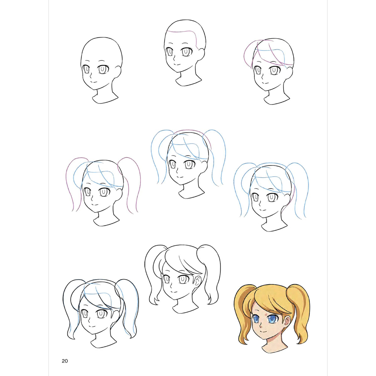 How To Draw Manga Faces Yishan Li