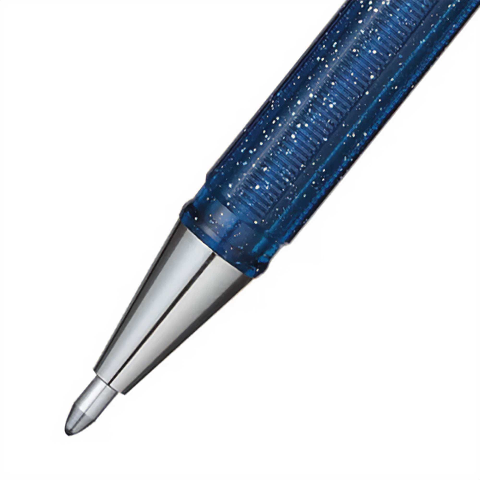 Pentel Hybrid Dual Metallic Gel Rollerball - Nib Closeup