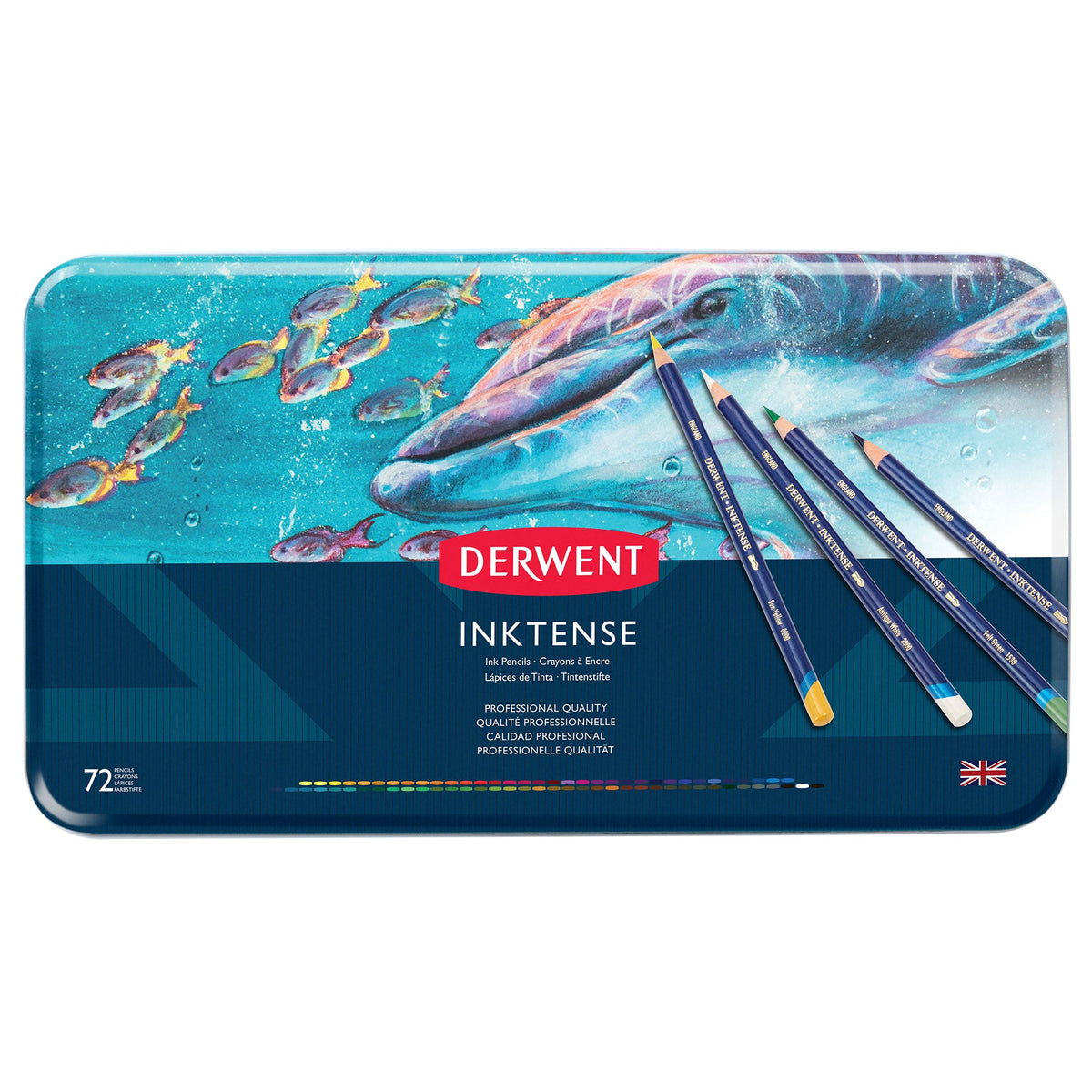 Derwent Inktense Pencils - Set of 72 