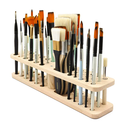 Isomars Wooden Brush Stand
