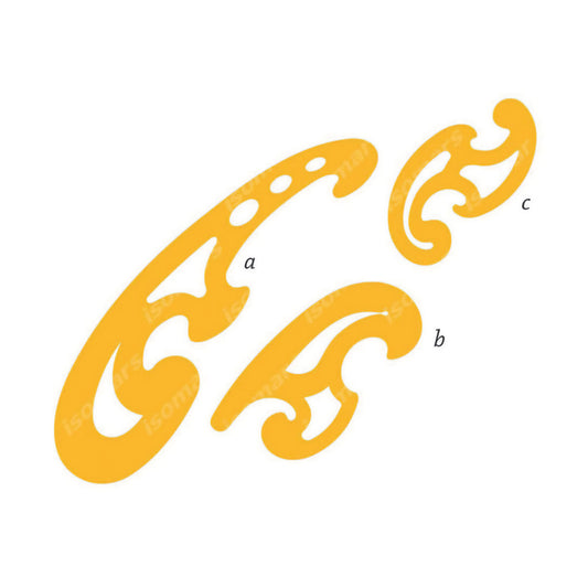 ARTdiscount French Curves - Set of 3