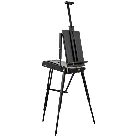 Slightly Damaged Item - Jullian Black Spirit French Easel with Carrying Bag