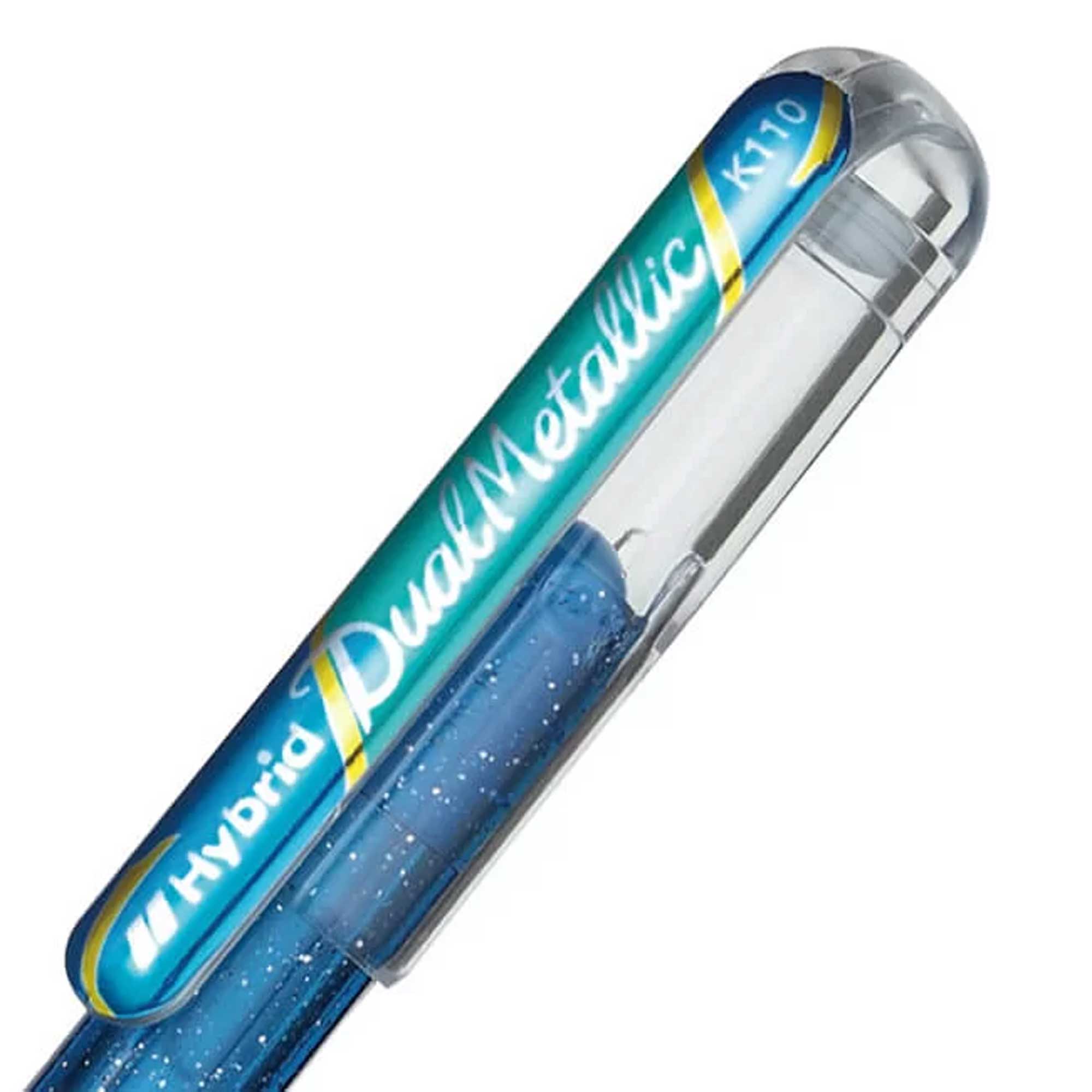 Pentel Hybrid Dual Metallic Gel Rollerball