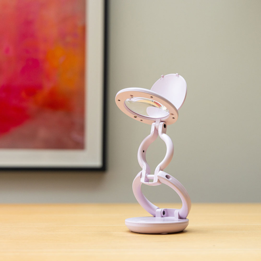 Daylight Lighting : YoYo : Magnifer Lamp : Lilac