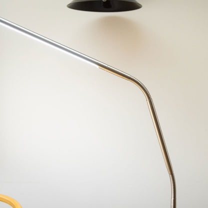 Daylight Lighting : Slimline 4 : Floor Lamp : Brushed Steel