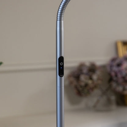 Daylight Lighting : Slimline 4 : Floor Lamp : Ice Grey