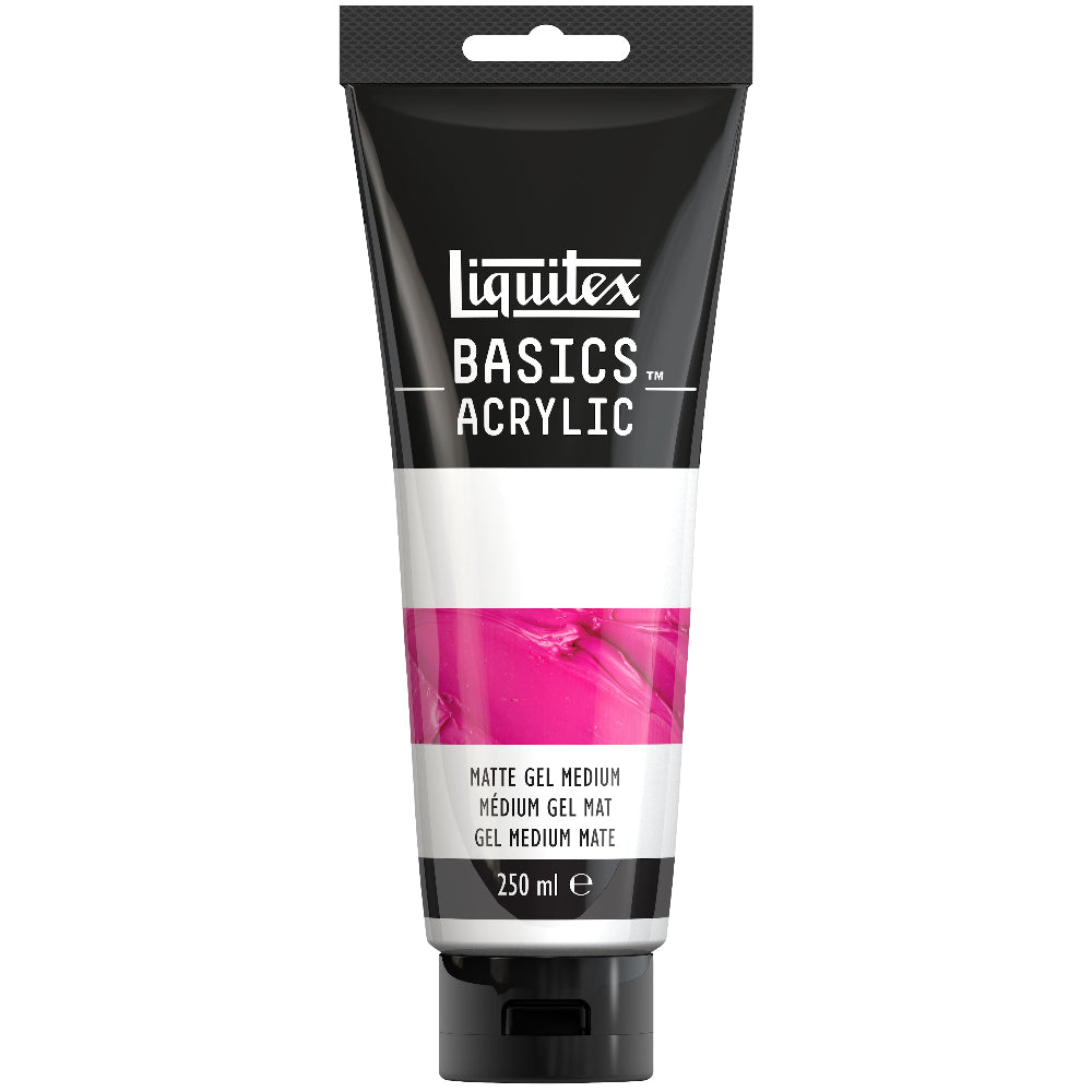 Liquitex : Basics : Acrylic Medium : 250ml : Tube : Matt Gel Medium