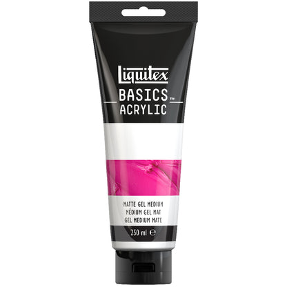 Liquitex : Basics : Acrylic Medium : 250ml : Tube : Matt Gel Medium