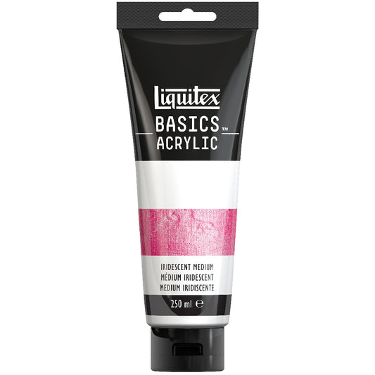 Liquitex : Basics : Acrylic Medium : 250ml : Tube : Iridescent Medium