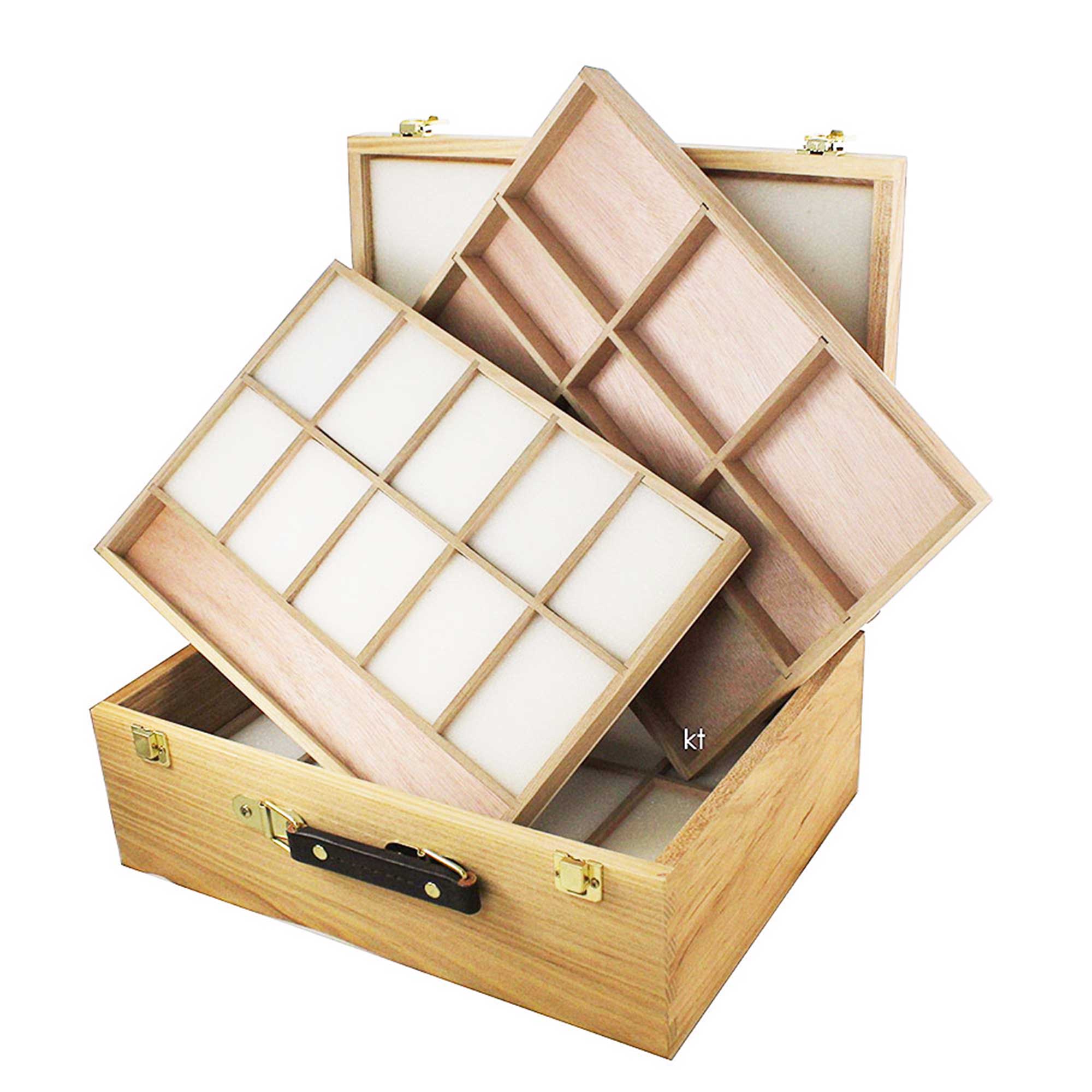 Langsett Wooden Pastel Box